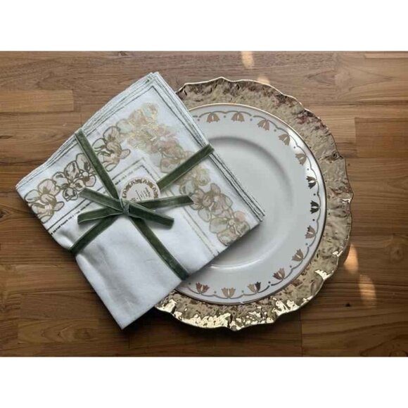 BNWT Anthropologie napkins, set of 4 (2 sets available), Perfect for Christmas! - Picture 7 of 7